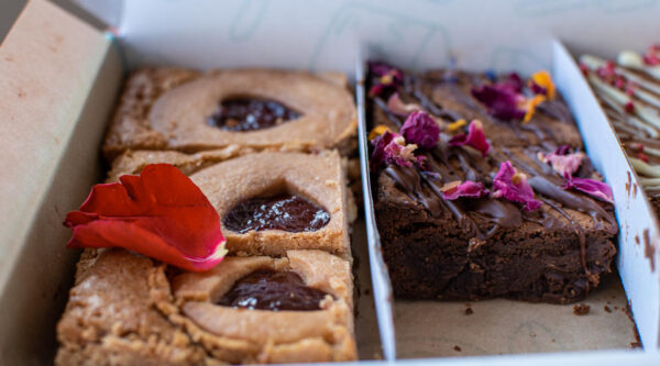 Valentine's Day brownies